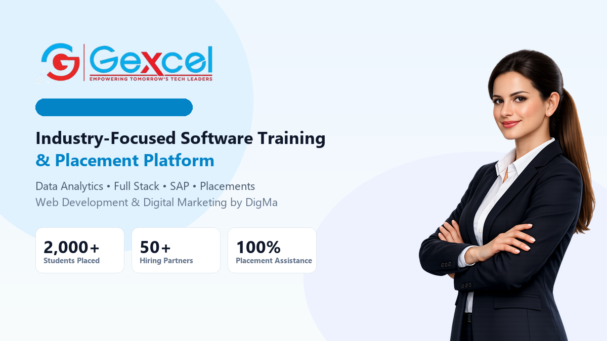 GExcel Technologies: EdTech Training Portal & Lead Generation Engine